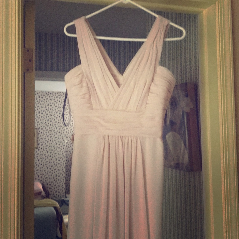 Monique Lhuillier BLUSH dress size 4/6